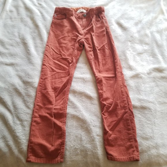 H&M Boys Corduroy Pants w/adjustable waist (Rust) - Picture 2 of 7